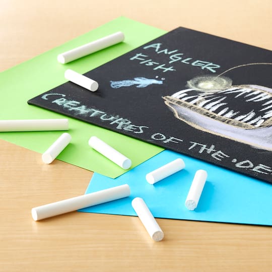 12 Packs: 12 ct. (144 total) Crayola® White Chalk